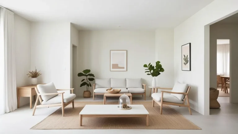 Decoração Minimalista com um Orçamento Reduzido