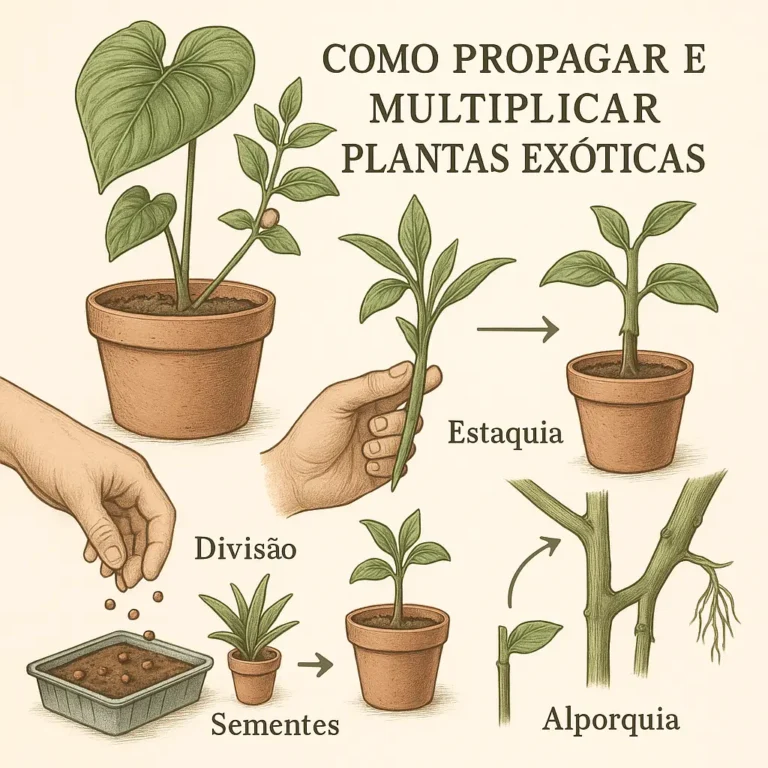 Como Propagar e Multiplicar Plantas Exóticas