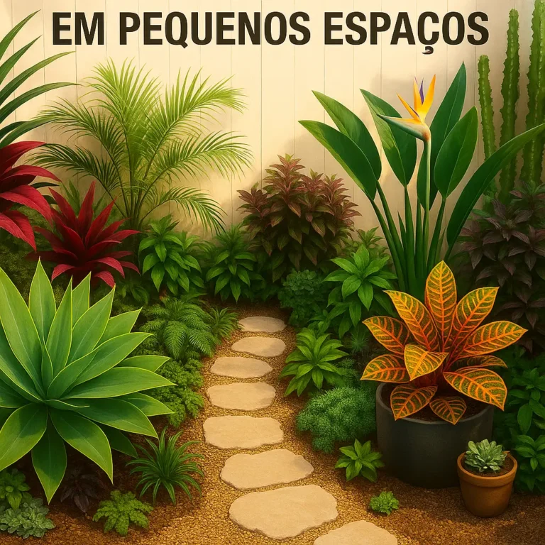 Como Criar um Jardim Exótico em Pequenos Espaços