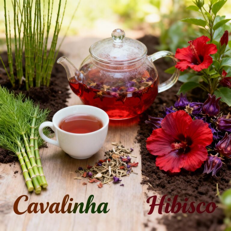 Cavalinha, Hibisco e Cavalinha com Hibisco: O Poder das Plantas Medicinais