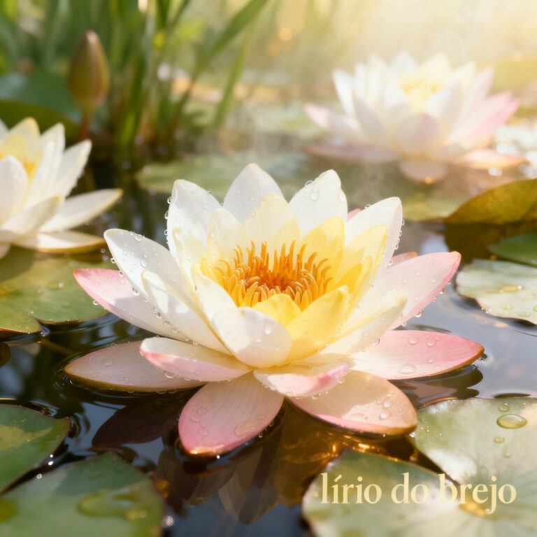 Lírio do Brejo – A Flor que Nasceu na Água 