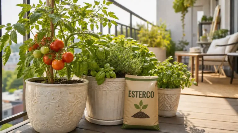 Esterco para Adubação Orgânica de Hortas Caseiras em Vasos