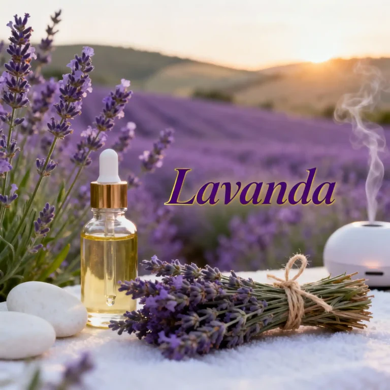 Lavanda Aromática em Cuidados Naturais de Efeito Relaxante
