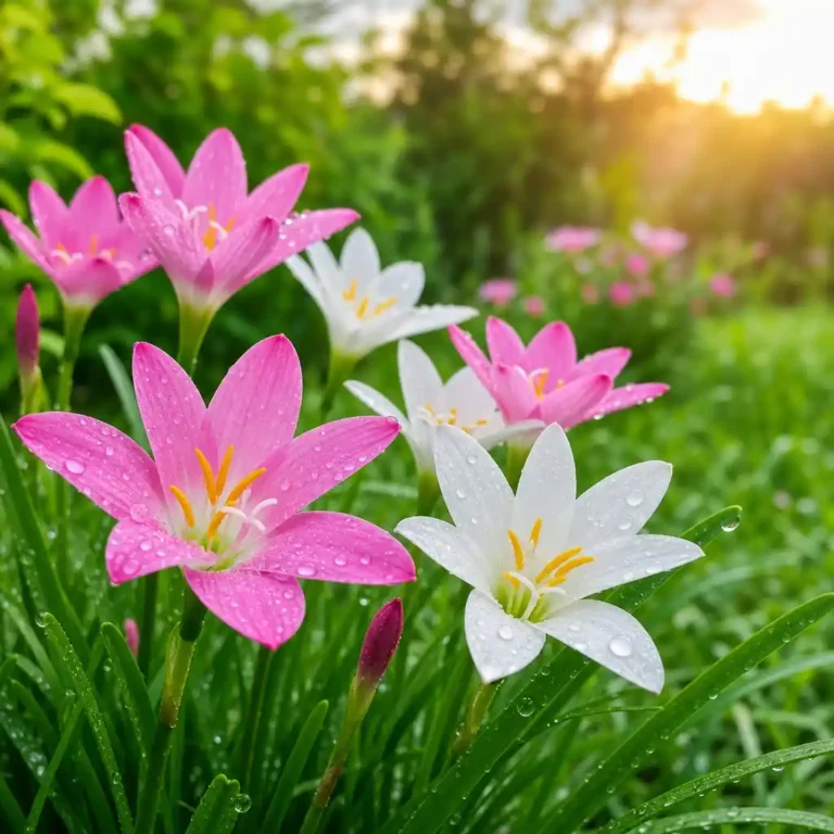 Lírio da Chuva para Flores de Jardim de Bulbos Coloridos