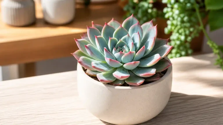 Mandala suculenta exótica para cultivo em jardinagem de interiores