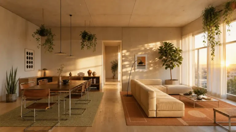Minimalismo na Decoração da Casa com Plantas